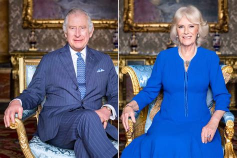 King Charles, Queen Camilla Pose for New Portraits Before Coronation