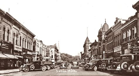 1930s Downtown Ionia, MI | Street view, History, Downtown