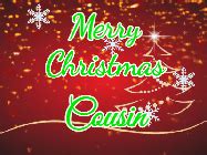 Merry Christmas Cousin Gifs