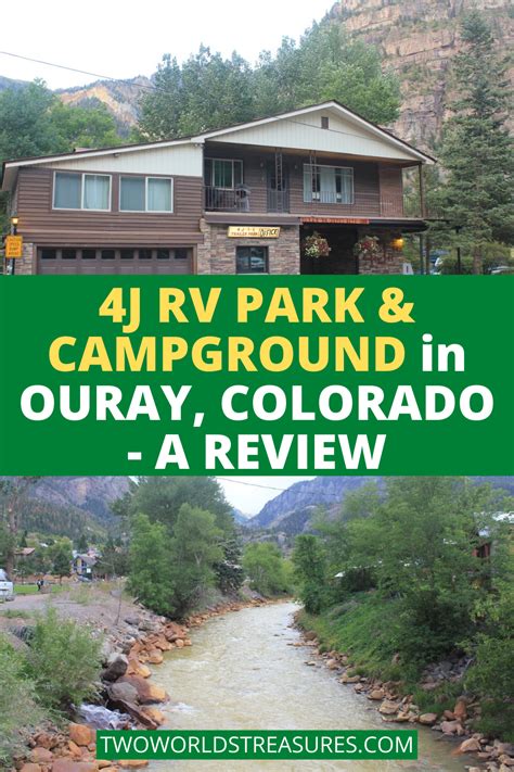 Camping in Ouray Colorado: A Review of 4J + 1 + 1 RV Park & RV Campground - TWO WORLDS TREASURES