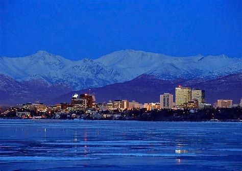 Anchorage Skyline - Alaska