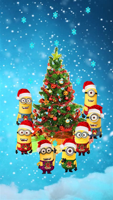 Vector Images Of Minions For Christmas