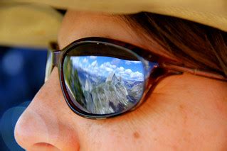 Sunglasses reflection | Glacier Point @ Yosemite Nat'l Park,… | Flickr