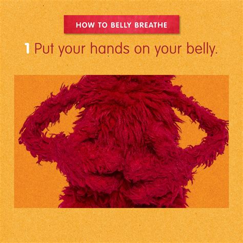 Sesame Street on Twitter: "Take a moment to belly breathe with us! No ...