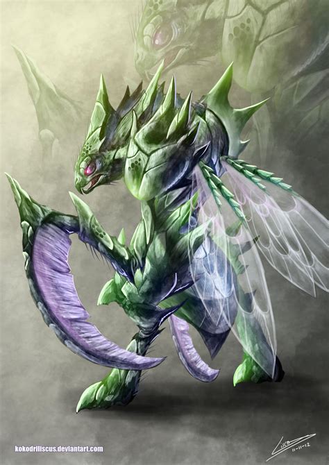 Scyther by Dragolisco on DeviantArt