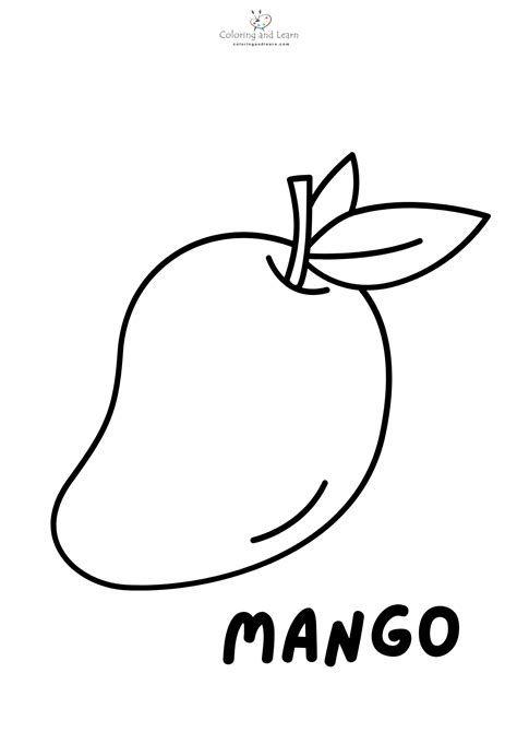 Fruits Coloring Pages (FREE) (2024) - Coloring and Learn