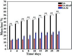 Preparation and characterization of nanoparticle reinforced alginate ...