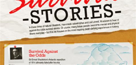 Heartwarming Survival Stories | Only Infographic