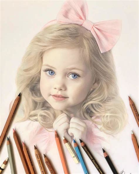 Artist Makes Amazing Hyper-Realistic Drawings Using Only Colored ...