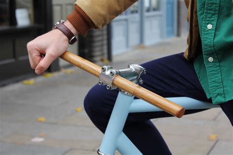 Wooden handlebars on Behance