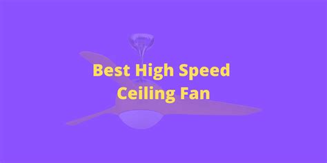 8 Best High Speed Ceiling Fan in India 2021 Review - Achus Kitchen