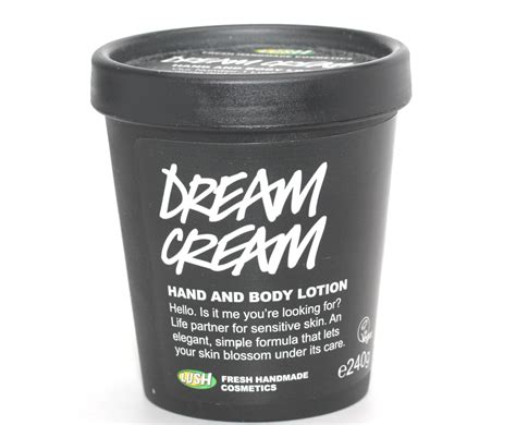 Makeup, Beauty & Fashion: LUSH COSMETICS DREAM CREAM BODY LOTION ...