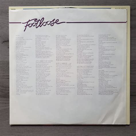 “Footloose – Soundtrack” by Various Artist – Vinot Records