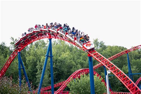 SUPERMAN The Ride: Front seat POV at Six Flags New England