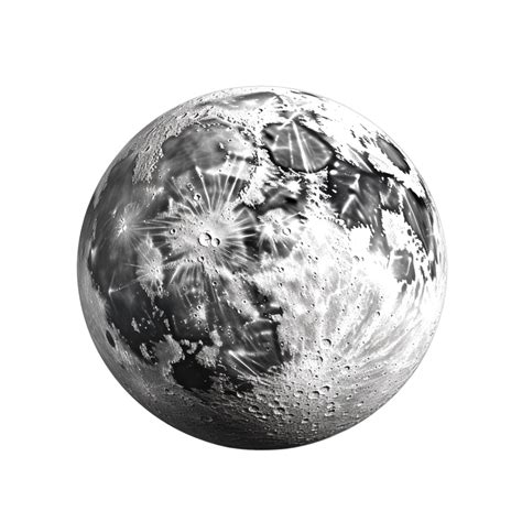AI generated Moon clip art 40212706 PNG