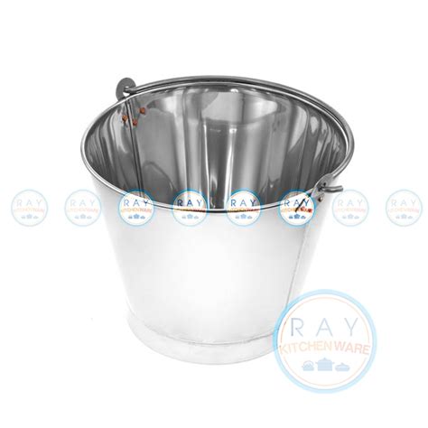 ถังหิ้วน้ำสแตนเลส เบอร์ 15 (14.0 ลิตร) ตราแอปเปิ้ล | Raykitchenware