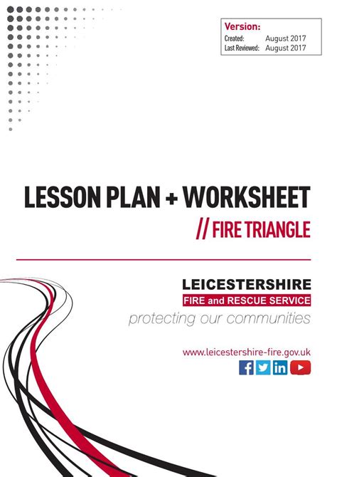 Lesson Plan + Worksheet // Fire Triangle - DocsLib