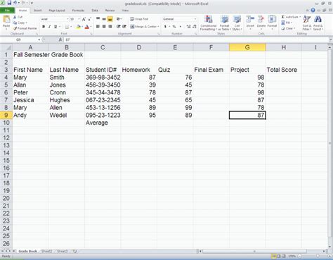 Microsoft Spreadsheet Tutorial throughout Microsoft Excel Spreadsheet ...