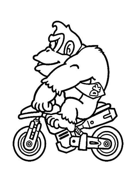 Mario Kart coloring pages - ColoringLib