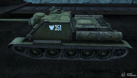 Skin for Su-85 for World Of Tanks