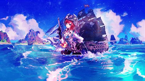 Wallpaper : Platinum Conception Wallpapers, pirates, anime girls, Jan ...