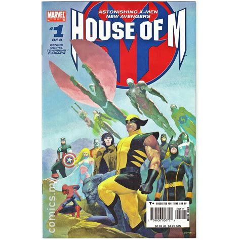 Marvel House of M #1-8 (2005) Epic Comic Event Avengers X-Men Complete | Shopee Malaysia