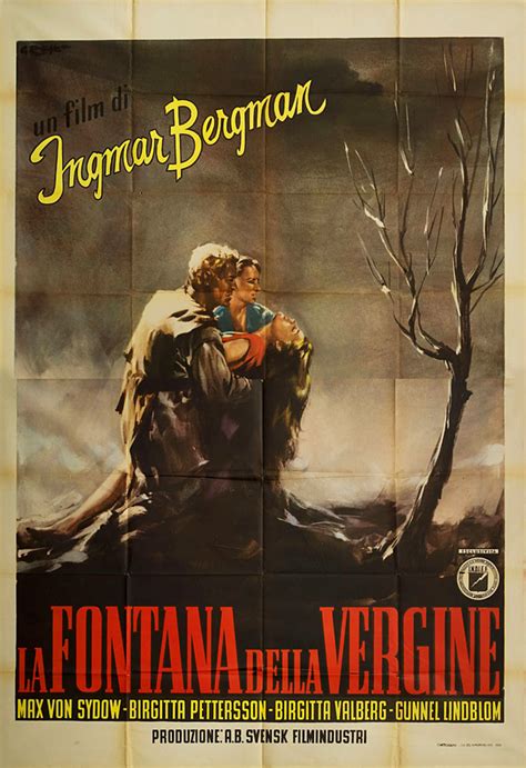 The Virgin Spring 1960 Italian Quattro Fogli Poster - Posteritati Movie Poster Gallery