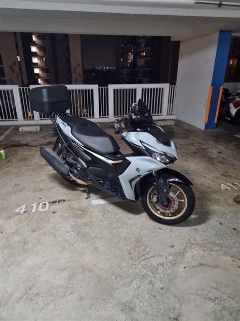 Aerox 155 2021 v2, Motorcycles, Motorcycles for Sale, Class 2B on Carousell