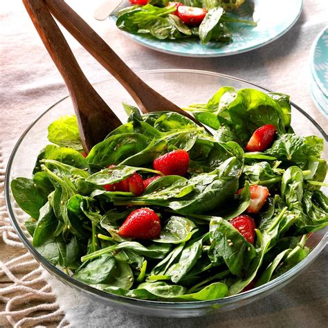 Light Strawberry-Spinach Salad Recipe | Taste of Home