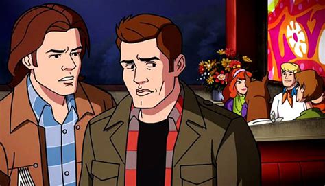 New Behind-the-Scenes Look At Supernatural's Crossover With Scooby-Doo ...