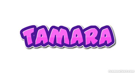 Tamara Logo | Free Name Design Tool von Flaming Text