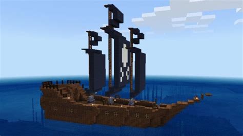 Minecraft Pirate Ship Blueprints