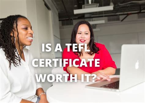 Is a TEFL certificate worth it? The costs and benefits of a TEFL ...