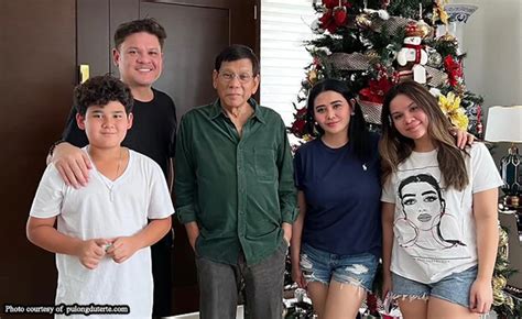 Duterte spends quality time with son Paolo and his family