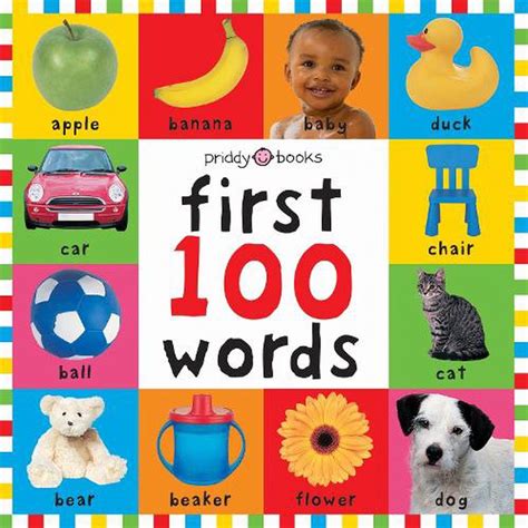 First 100 Words Book By Roger Priddy / First 100 Words: Roger Priddy ...