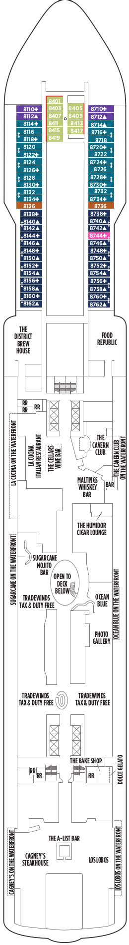 Norwegian Cruise Ship Deck Plans - Cruise Gallery