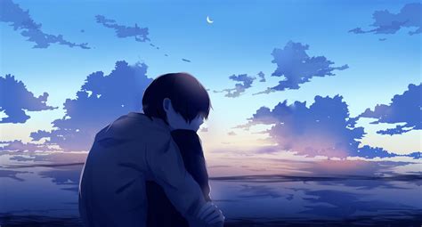 Alone Wallpaper Anime Sad Boy Hd / Alone Boy Aesthetic Wallpapers ...