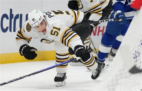 Bruins notebook: Matt Poitras a ‘possibility’ to make season debut Saturday