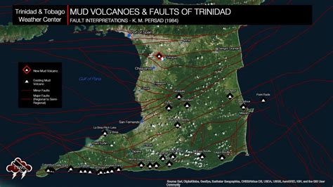 Hydrothermal mud volcano forms in Cunupia, Trinidad and Tobago - The ...