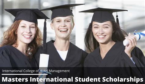 Masters International Student Scholarships at International College of ...