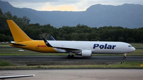 Far North Queensland Skies: Polar Air Cargo Boeing 767-300 freighter diverts