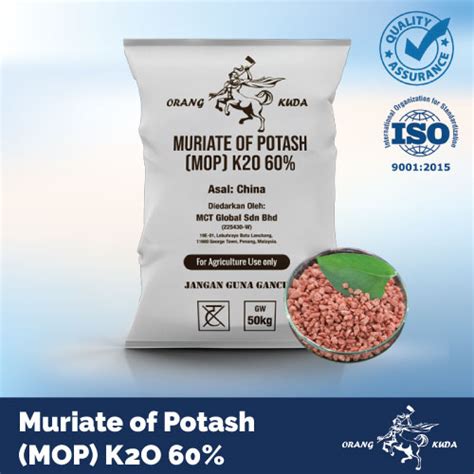 Muriate of Potash (MOP) K2O 60% (Potassium Chloride) – MCT Global