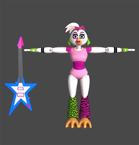 FNAF SB - Glamrock Chica For XPS by roodedude on DeviantArt