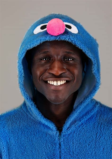 Sesame Street Grover Jumpsuit Adult Costume - $44.99 - $84.99