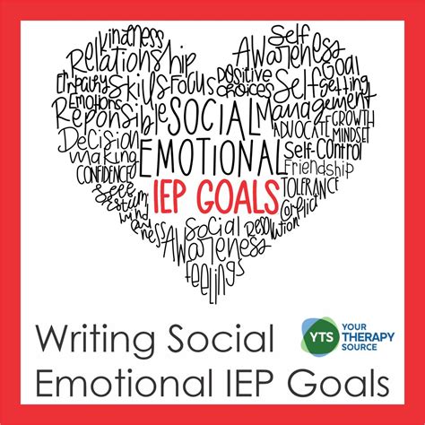 Social Emotional IEP Goals - Your Therapy Source