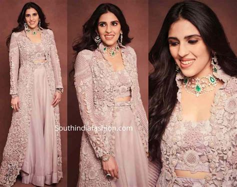 Shloka Ambani in Anamika Khanna – South India Fashion