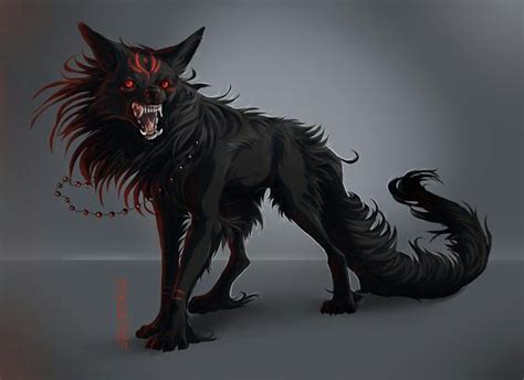 The Boy (Creepypasta x male!child!reader) | Demon wolf, Mythical creatures art, Wolf art