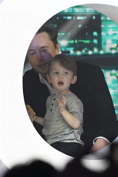 Elon Musk plays with his, Grimes’ 2-year-old son in rare pics