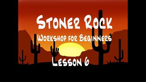 Stoner Rock Guitar Lesson for Beginners 6 - YouTube