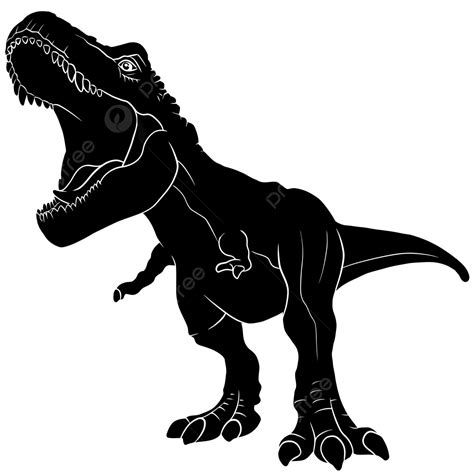 T Rex Silhouette PNG Transparent, T Rex Silhouette, Tyranosaurus, T Rex, Dinosaurs Png PNG Image ...